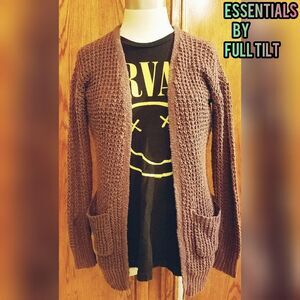 Essentials by Full Tilt womens knitted Top